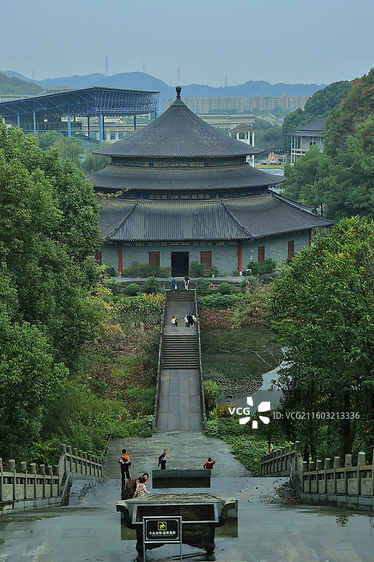 杭州东方文化园天宫图片素材