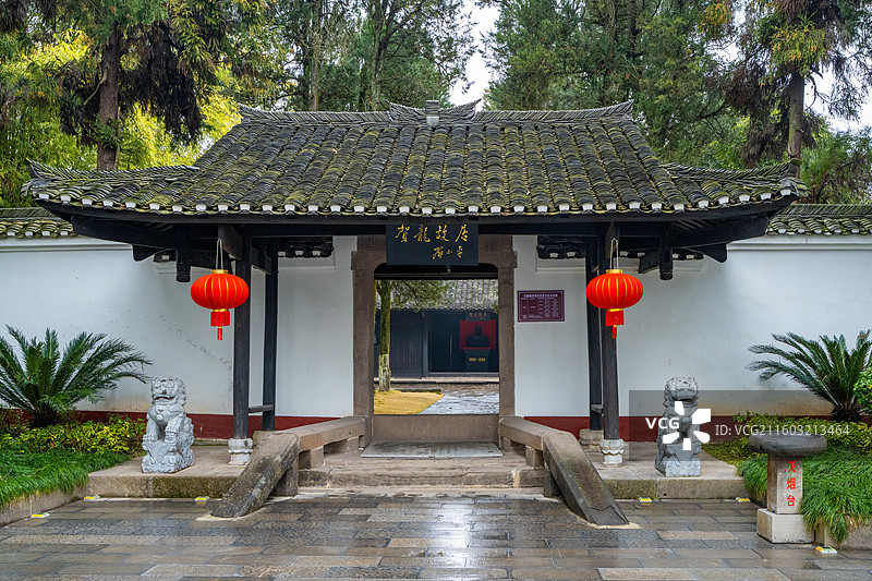 贺龙故居图片素材