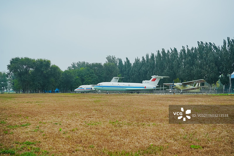 中国民航博物馆馆藏飞机图片素材