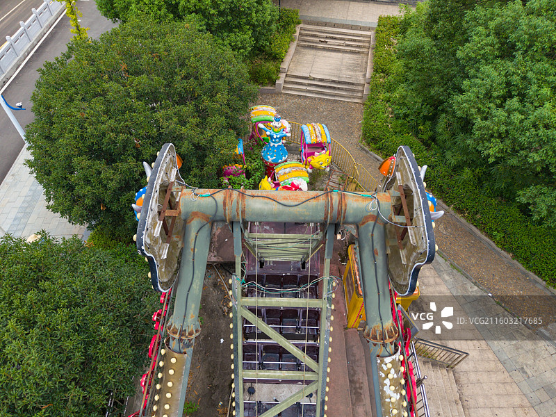 福建省南平建瓯市，游乐场图片素材