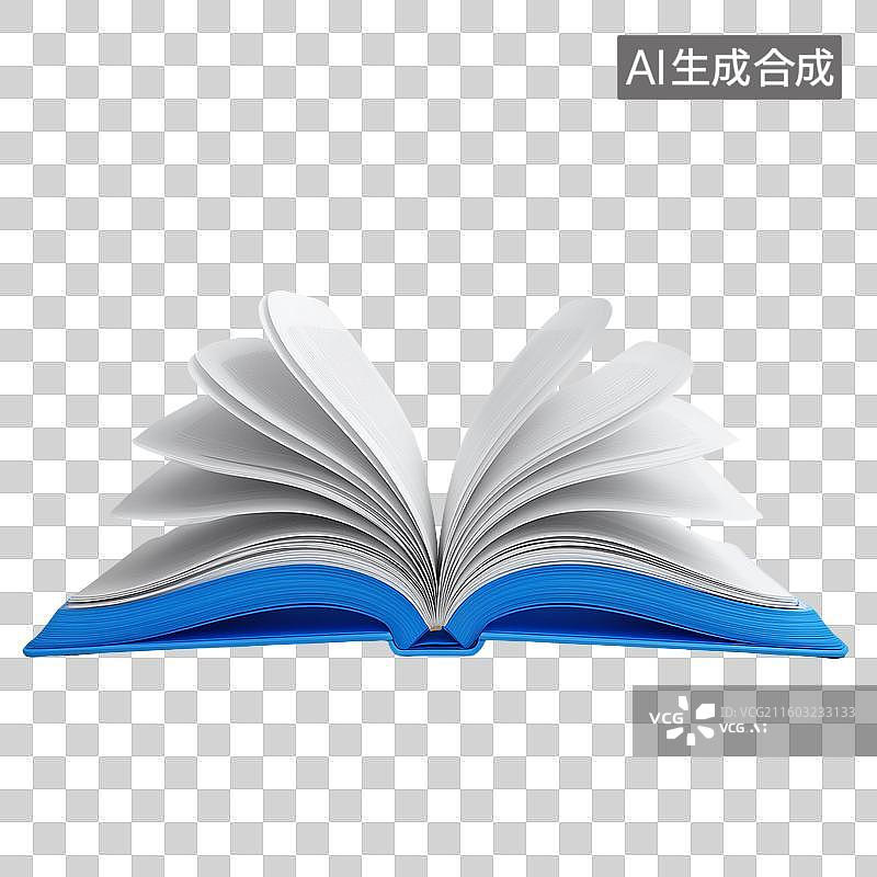 【AI数字艺术】书本3D图标图片素材