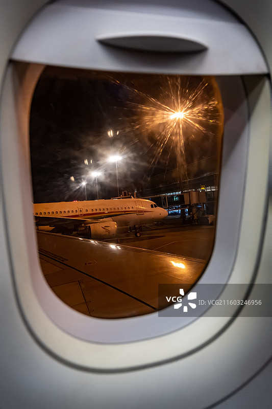 四川省绵阳市南郊机场内景图片素材