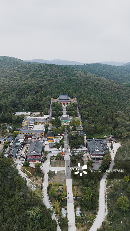 淮南八公山风景区图片素材