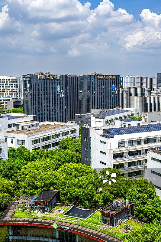 南浔科创大厦 上海松江科技城 漕河泾开发区松江高科技园 新桥镇九亭镇农村集体资产乡村振兴园区开发图片素材