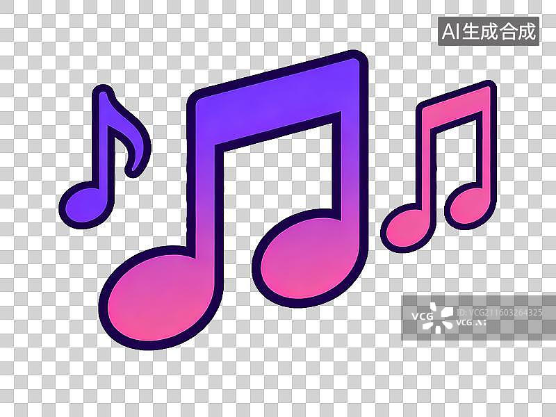 【AI数字艺术】教育主题 音乐符号音符教育元素免抠素材图片素材