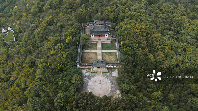 淮南八公山风景区图片素材