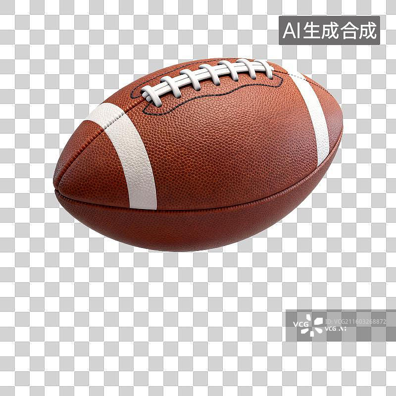 【AI数字艺术】美式橄榄球特写图片素材