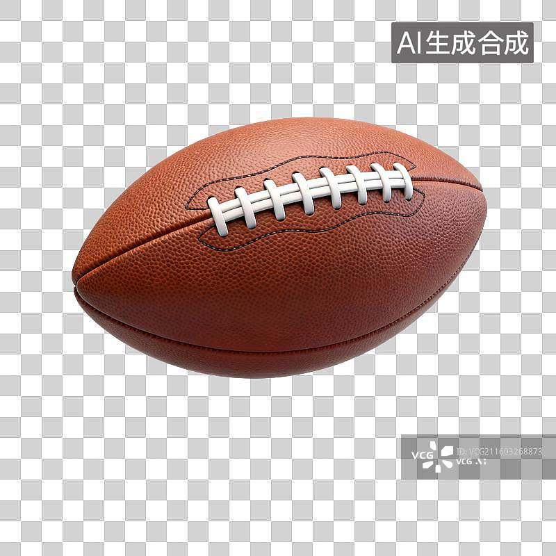 【AI数字艺术】美式橄榄球特写图片素材