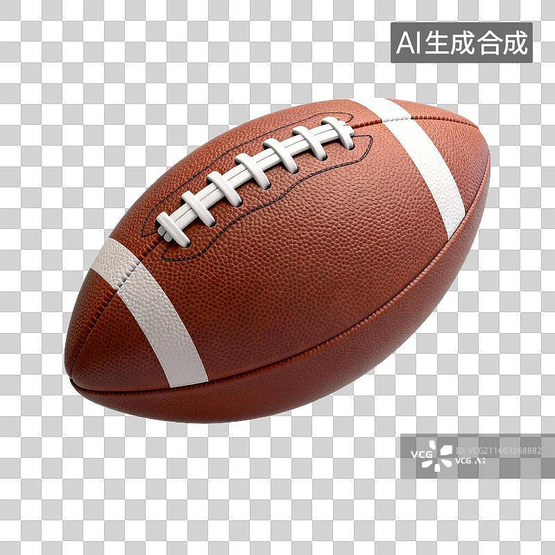 【AI数字艺术】美式橄榄球特写图片素材