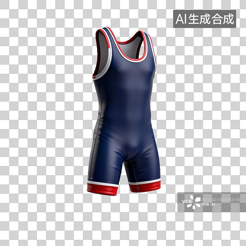 【AI数字艺术】一件无袖摔跤服图片素材