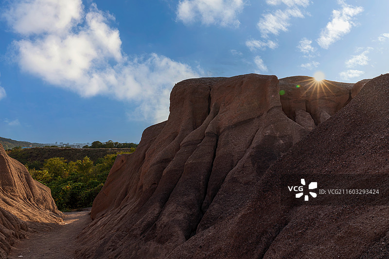 南京佘村采石场图片素材