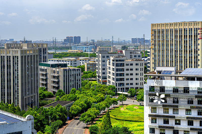 萃兴产业园 上海松江科技城 漕河泾开发区松江高科技园 新桥镇九亭镇农村集体资产乡村振兴园区开发图片素材