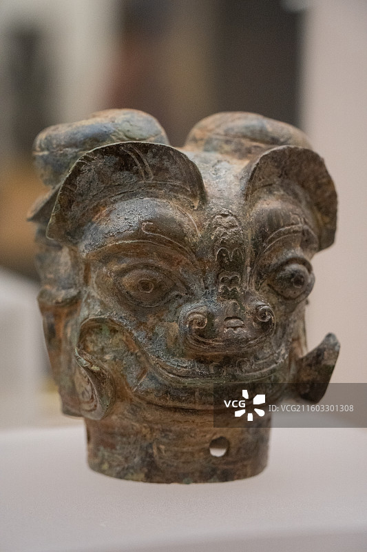 随州市博物馆藏西周铜车輒图片素材