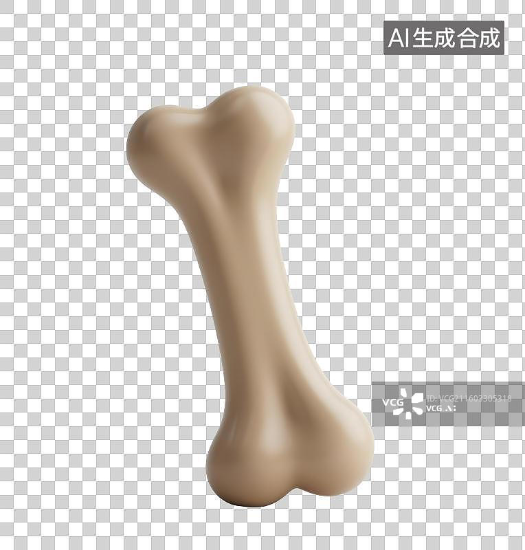 【AI数字艺术】AIGC：骨头形状磨牙棒，宠物零食，狗零食，设计元素，免抠图形图片素材