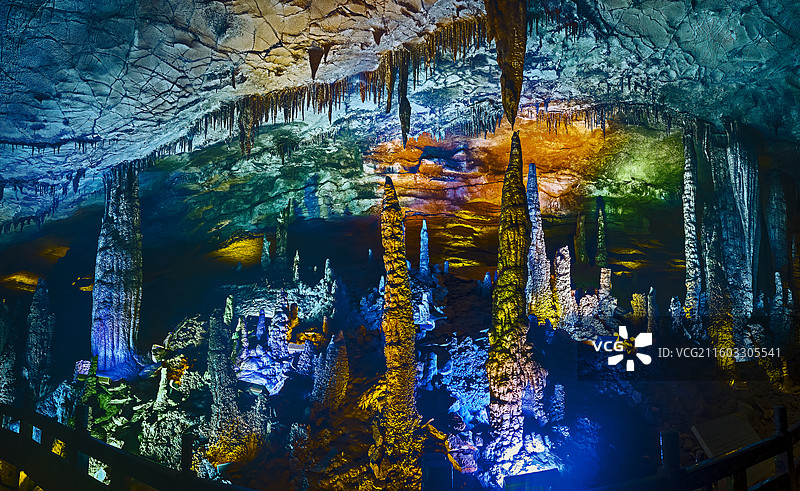 湖南省张家界黄龙洞景区图片素材