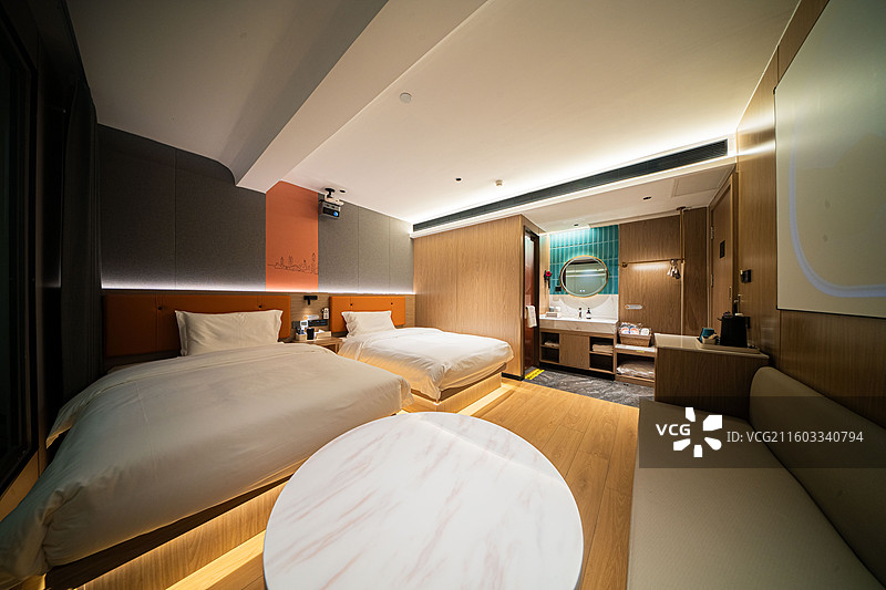 商务酒店室内空间宣传照图片素材