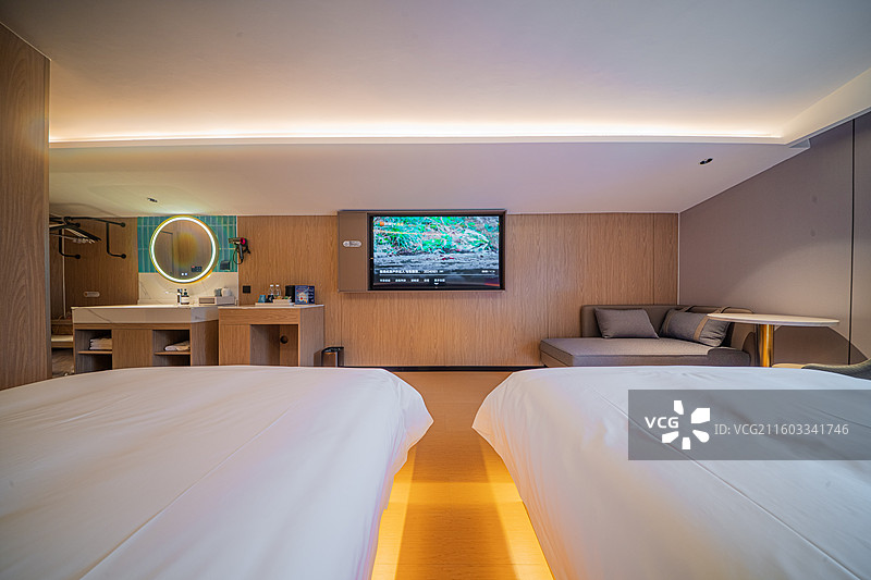 商务酒店室内空间宣传照图片素材