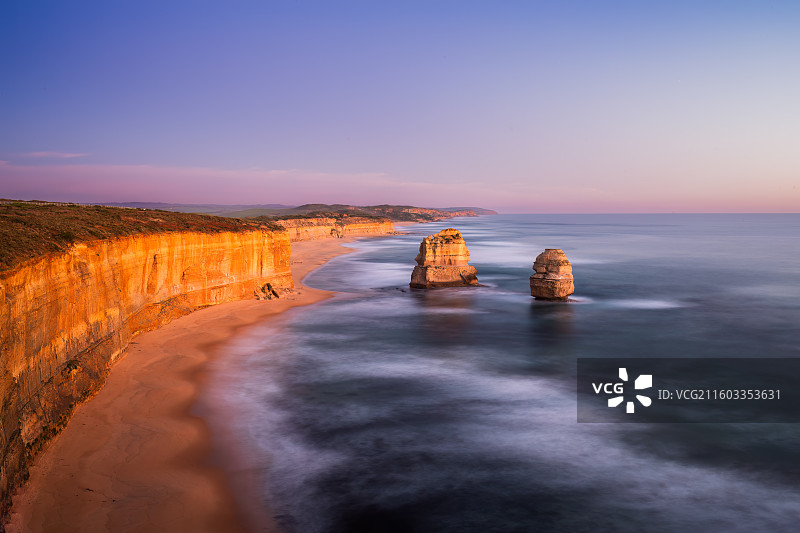 澳大利亚大洋路 十二门徒图片素材