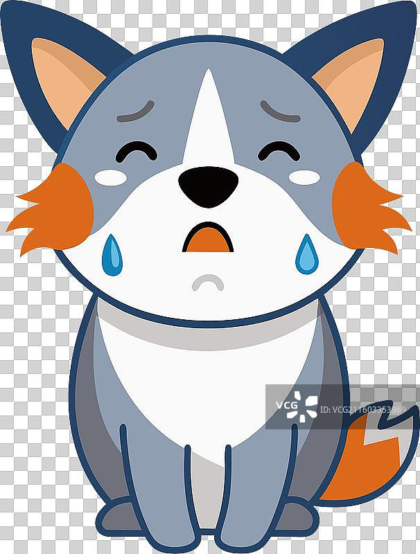 卡卡利尔犬的可爱跳跃图片素材