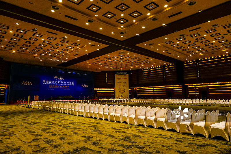 中国海南省琼海市博鳌亚洲论坛主会场图片素材