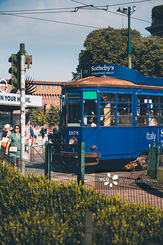 意大利米兰街景图片素材