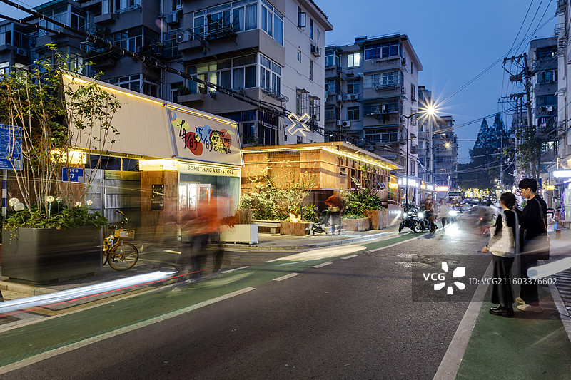 南京蓁巷街区更新图片素材