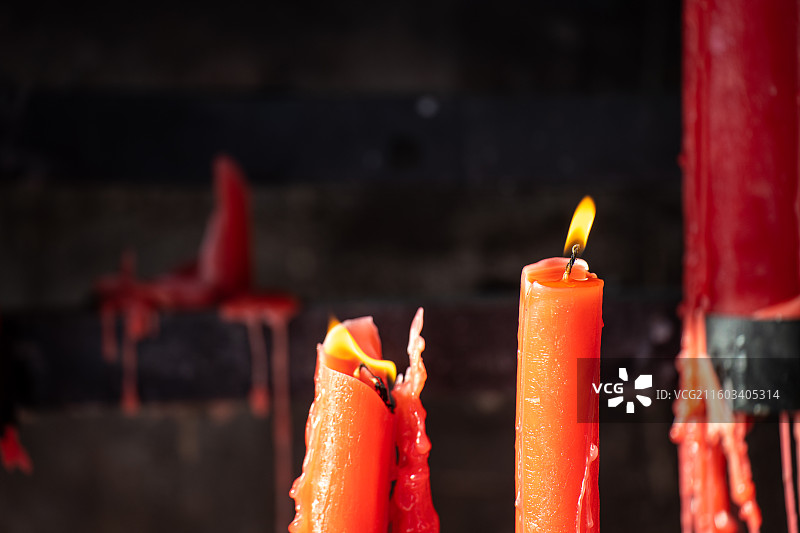 蜡烛 烧香 拜佛 香火 少林寺图片素材