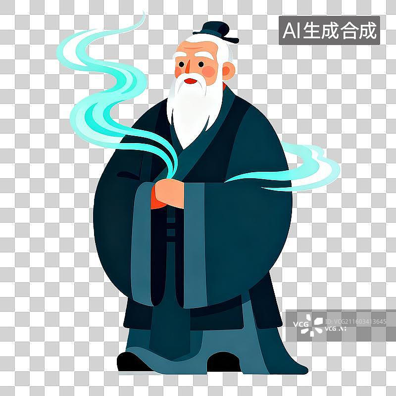 【AI数字艺术】传统人物神仙图片素材