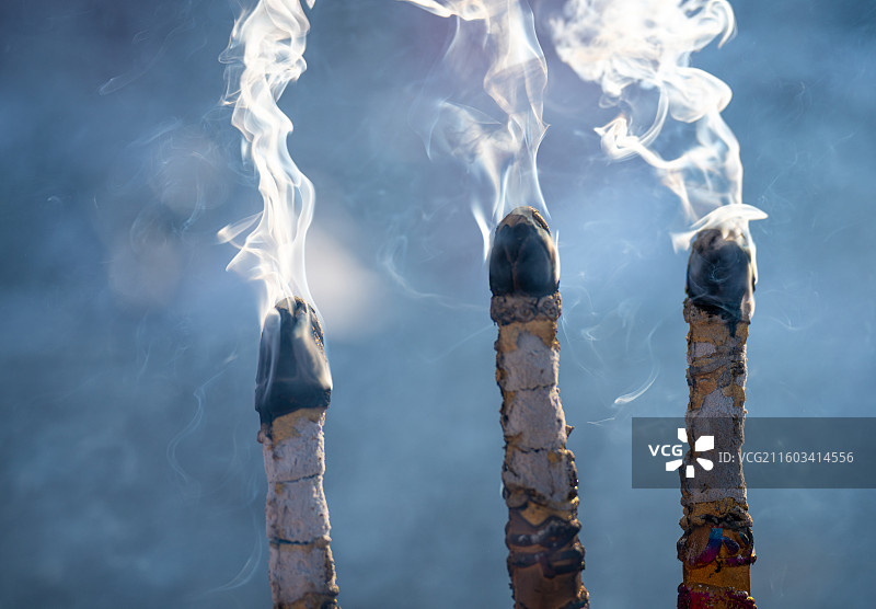 蜡烛 烧香 拜佛 香火 少林寺图片素材