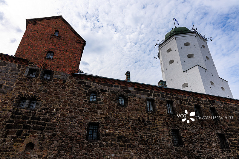 俄罗斯列宁格勒州维堡城堡圣奥拉沃塔图片素材