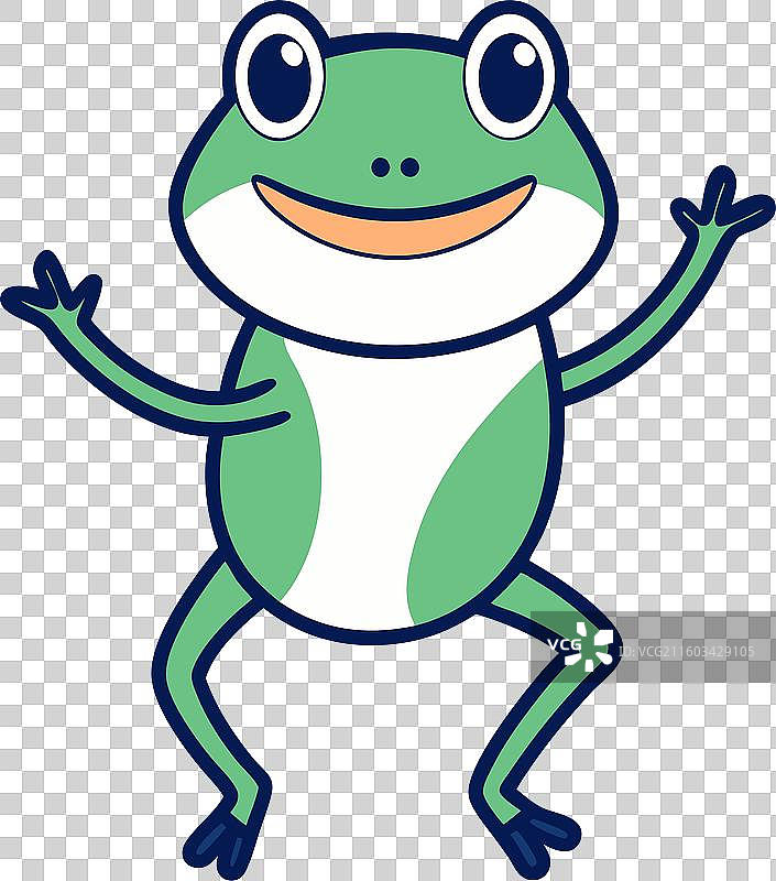 蝾螈蜥蜴卡通可爱图片素材