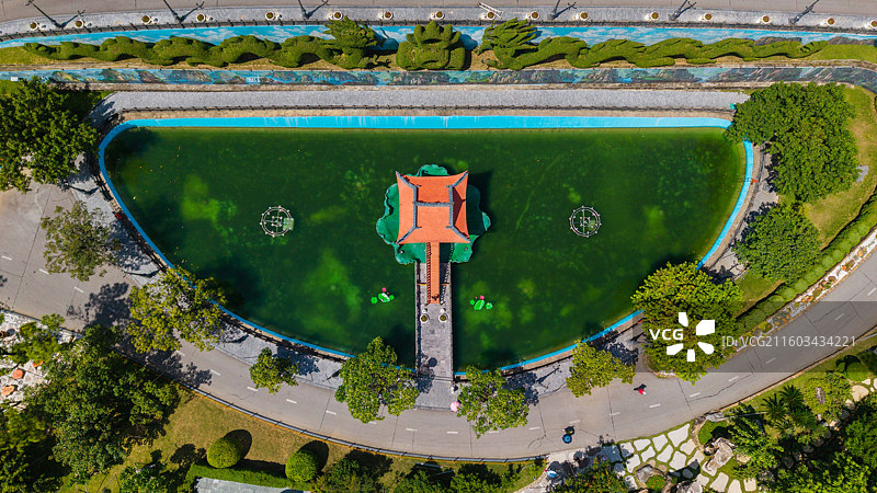 越南下龙三皇庙图片素材