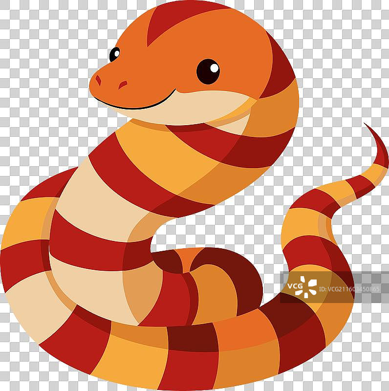 可爱的铜头蛇图片素材