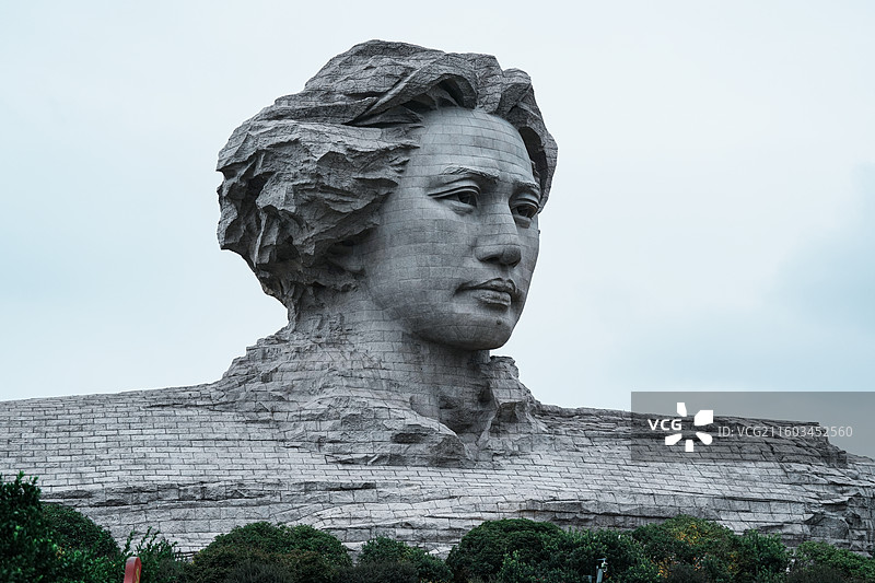 湖南长沙，橘子洲头，长沙橘子洲图片素材