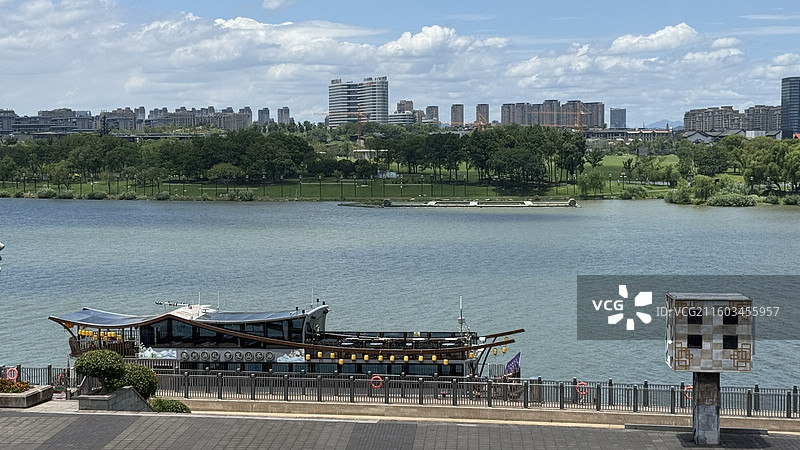 衢州水亭门城墙外码头图片素材