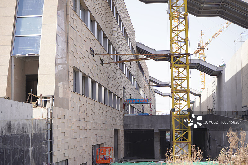 建筑施工现场的材料图片素材