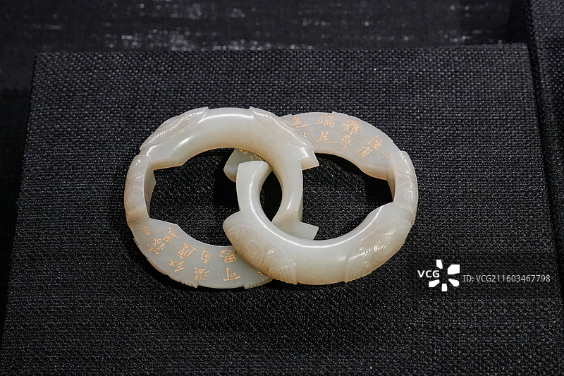 北京故宫博物院斋宫“玉出昆冈”展览现场及展品图片素材