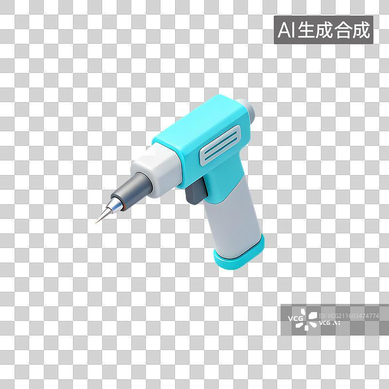 【AI数字艺术】精密电动焊枪用于精准焊接图片素材