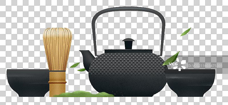 中国茶文化使用的茶具图片素材