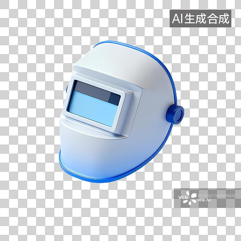 【AI数字艺术】用于焊接防护的头盔图片素材