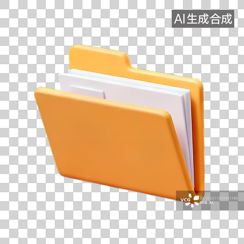【AI数字艺术】3D办公元素，3D卡通元素素材图片素材