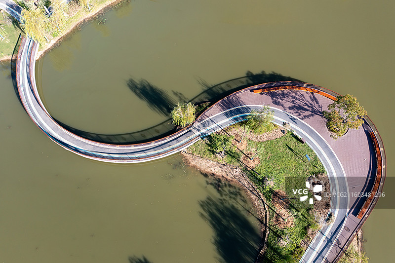 郎溪县玉带公园图片素材