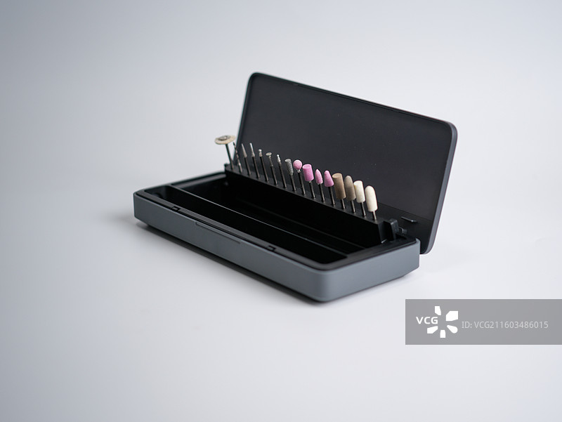 一套精密打磨工具套装图片素材