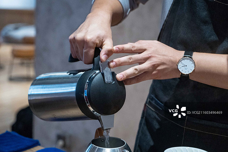 咖啡店手冲咖啡图片素材