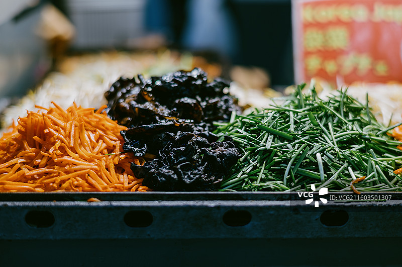 首尔 夜晚 街景图片素材