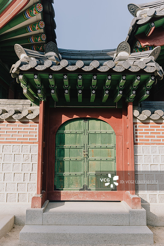 韩国 首尔 景福宫图片素材