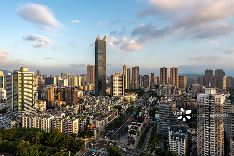 福州市城市风光图片素材