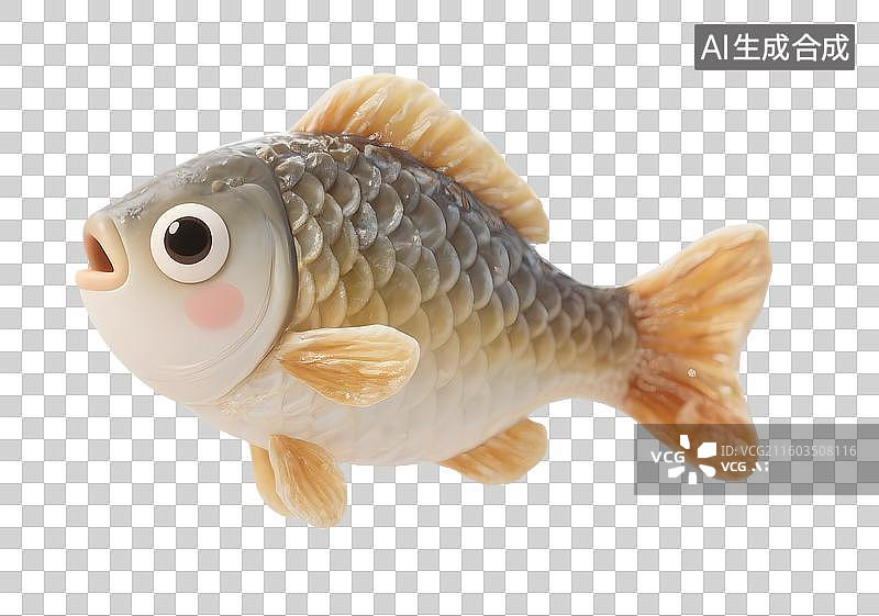 【AI数字艺术】AIGC：3D小鱼干，猫零食，宠物玩具 宠物食品，元素，免抠图图片素材