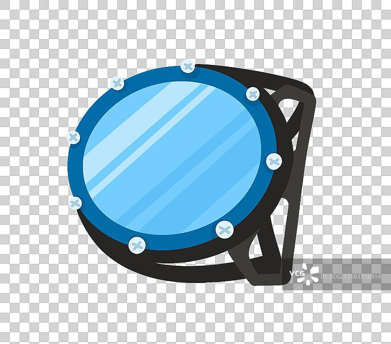 卡通导航镜图片素材