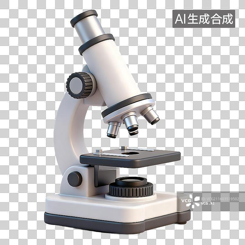 【AI数字艺术】用于科学研究的显微镜图片素材